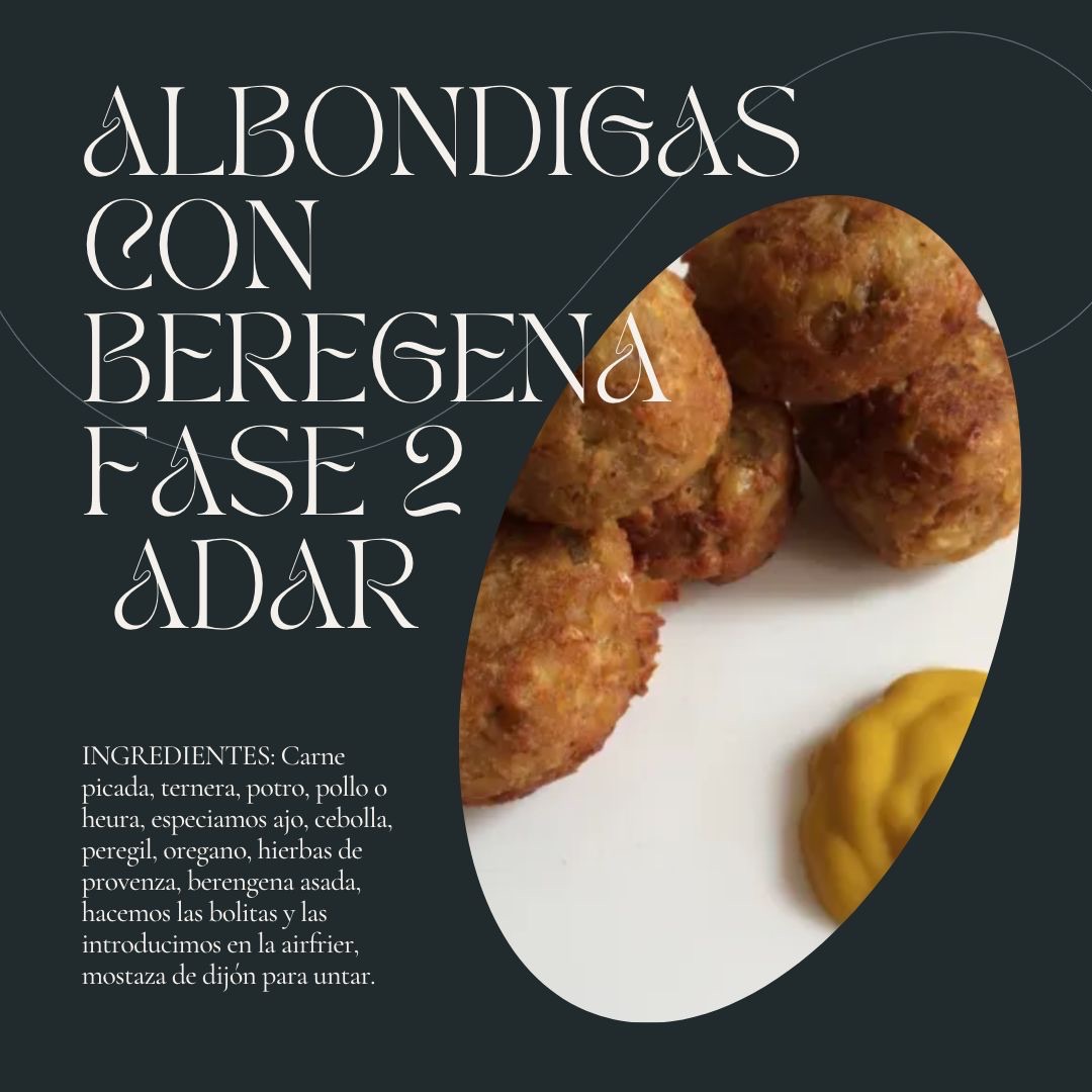 Albóndigas con Berenjena